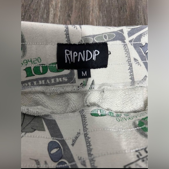 RIP n DIP money bag green sweatpants (used but not abused) - Picture 4 of 8